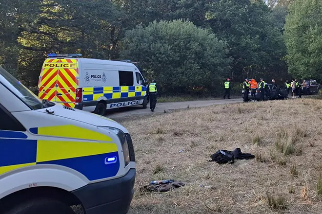 Seven arrested at illegal rave in sleepy Norfolk village Little Snoring